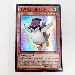 Yu-Gi-Oh! TCG - SUPER RARE Fluffal Penguin (FUEN-EN015) Card, Fusion Enforcers- YuGiOh