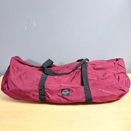 Giant 30in X 50in Canvas Camping CAMP INN Duffel Bag