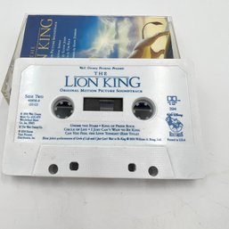 Vintage 1994 THE LION KING, Walt Disney Motion Picture Soundtrack Cassette