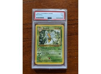 1999 Pokemon Card Game Base Beedrill #17 - PSA 3