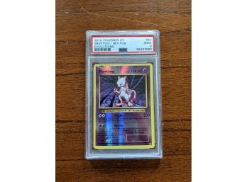 2016 Pokemon Card XY Mewtwo Rev Foil Evolutions #51 - PSA 9