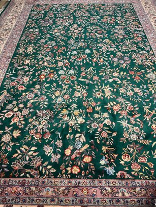 Hand Knotted Tabriz Rug 10x13 Ft   #1266
