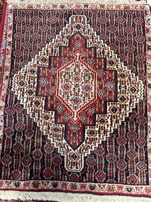 Hand Knotted Persian Bijar Rug 3.3x2.3 Ft. #1275