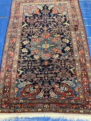 Hand Knotted Persian Lilihan Rug 3.1x5 Ft. #1341.