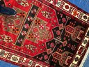 Hand Knotted Persian Hamedan Rug 4.7x8.2 Ft   #1336.