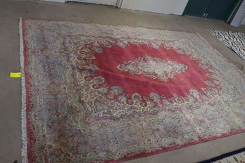 Hand Knotted Persian Kermen Rug 9x13 Ft   #1583.