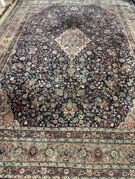 Hand Knotted Persian Sarouk Rug 10x13.10 Ft.  #1168