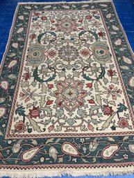 Hand Knotted Heriz Rug 5.10x8.2 Ft. #1245