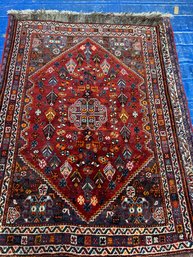 Hand Knotted Persian Qhasghaie Rug 6x4 Ft   #1280
