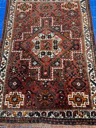 Hand Knotted Persian Balouch Rug 2.4x4.3 Ft.  #1330