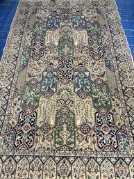 Hand Knotted Persian Nain Rug 5x8 Ft