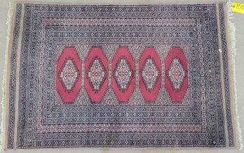 Hand Knotted Bohkara Rug 5x3 Ft   #1410