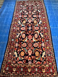 Hand Knotted Persian Lilihan Rug 8.3x3.6 Ft   #1411