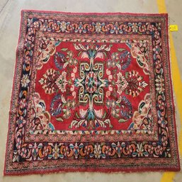 Hand Knotted Persian Lilihan Rug 5x7.4 Ft   #1412