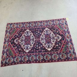 Hand Knotted Persian Bahkterie Rug 5.6x8.3 Ft   #1414