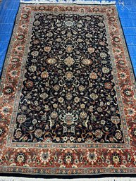 Hand Knotted Tabriz Rug 4.8x7 Ft. #1471. #1471.