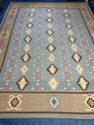 Hand Knotted Kilm Rug 10x8 Ft. #1482