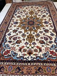 Hand Knotted Persian Tabriz Rug 3x5 Ft.   #1486