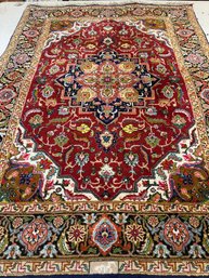 Fine Hand Knotted Persian Tabriz 3x5 Ft.  #1487