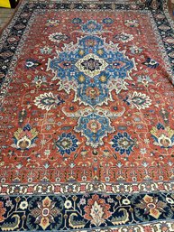 Hand Knotted Persian Tabriz Rug 10x12.6 Ft   #1526.