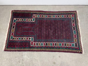 Hand Knotted Balouch 4x2.5 Ft   #4233