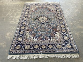 Fine Hand Knotted Tabriz Rug 6x9 Ft. #1595.