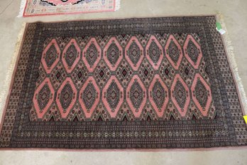 Hand Knotted Bohkara Rug 4x6 Ft   #1591