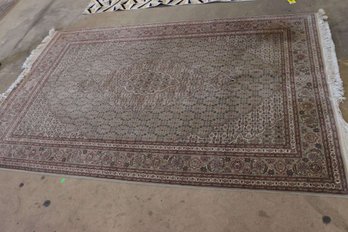 Hand Knotted Tabriz Rug 9x6 Ft #1588