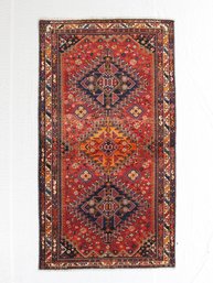 Hand Knotted Persian Shiraz Rug 5.6x10.2 Ft   #283