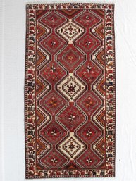 Hand Knotted Persian Shiraz Rug 5.3x10.3 Ft.  #384.