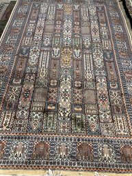 Hand Knotted Bohkara Rug 9x6 Ft   #1510.