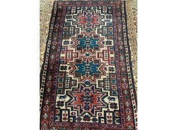 Hand Knotted Kazak Rug 60'x36'.   #4172