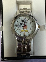 Vintage Mickey Watch In Original Box