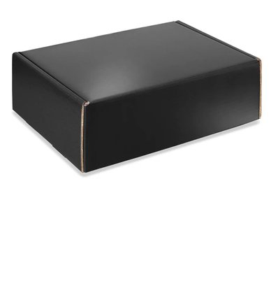 Uline High Gloss Mailer Corrugated Boxes 8 X 8 X 8 Count: 25 Color: Black