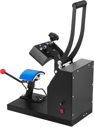SGS Golf Cap Heat Press Machine Digital LCD Timer & Temp Control New In Box Instructions Included