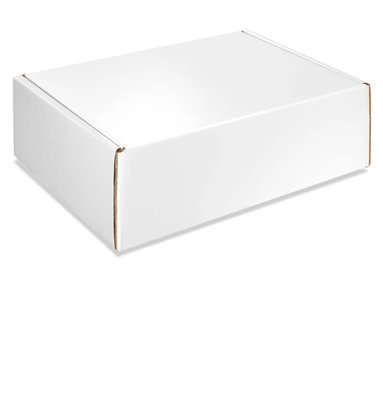 Uline High Gloss Corrugated Mailer Boxes 8 X 8 X 3 Count: 25 Color: White