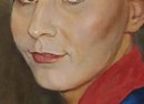 Three (3) Original Signed Artwork Oil On Canvas Cathedral Landscape Female Portrait & Framed River Landscape