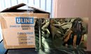 Brand New Glossy Gold Bags Uline Barrier Pouches 7 X 11 X 4 Count: Approx. 500 Pieces