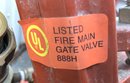 Kennedy Heavy Duty Water Fire Main Gate Valve 32' Long 3' Wide Pipe Opening