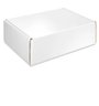 Uline High Gloss Corrugated Mailer Boxes 8 X 8 X 3 Count: 25 Color: White