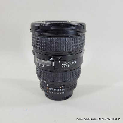 Nikon 20-35mm 1:2.8D AF Nikkor Lens