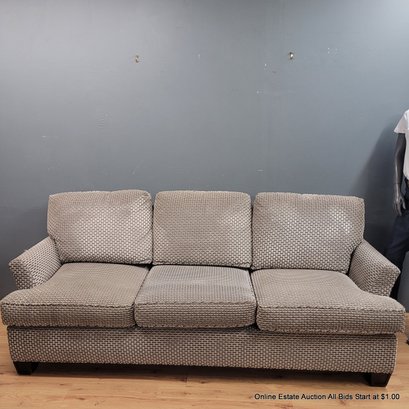 Baker 3-Seat Couch With Down Filled Cushions (LOCAL PICK UP ONLY)