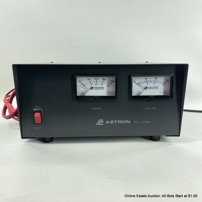 Astron Model RS-35M Power Supply
