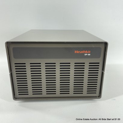 Heathkit SP-99 Speaker Case Serial Number 3-31-89