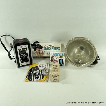 Kodak Duraflex II Camera With Accessories