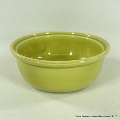 Pea Green Bauer Serving Bowl