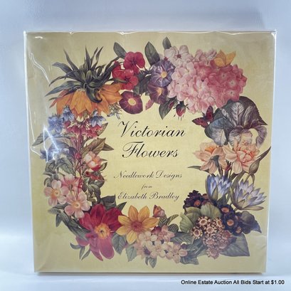 Elizabeth Bradley Victorian Flowers Winter Needlepoint Kit Made In Great Britain