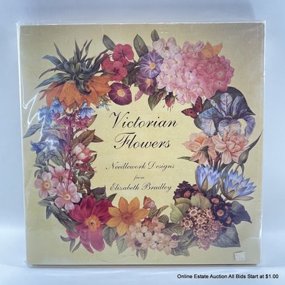 Elizabeth Bradley Victorian Flowers Spring Needlepoint Kit Made In Great Britain