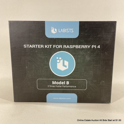 Labists Starter Kit For Raspberry Pi 4 Model B, New In Package