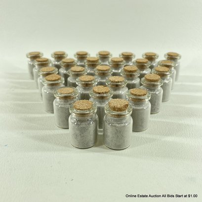 27 Tiny Bottles Of Mount Saint Helens Volcanic Ash